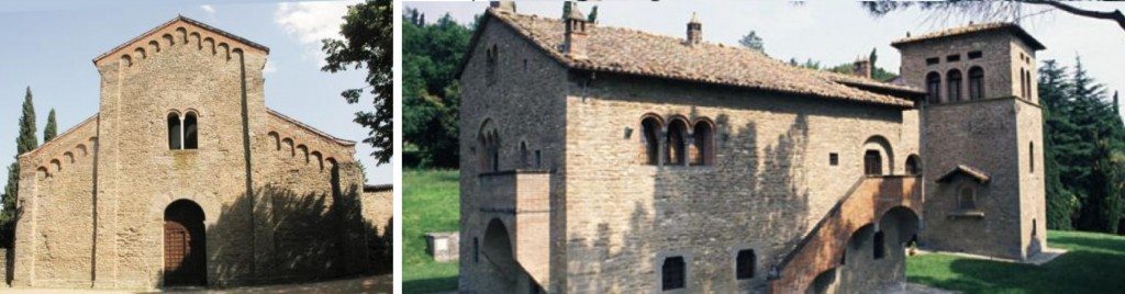 Casola Valsenio, abbazia di San Giovanni Battista e il Cardello (casa museo)