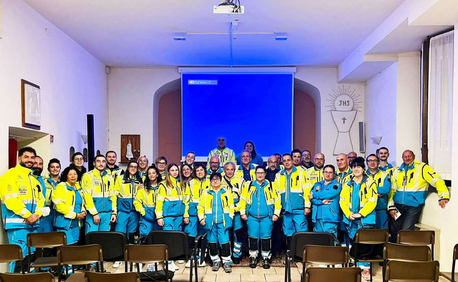 Misericordia di Barberino di Mugello. Foto di repertorio