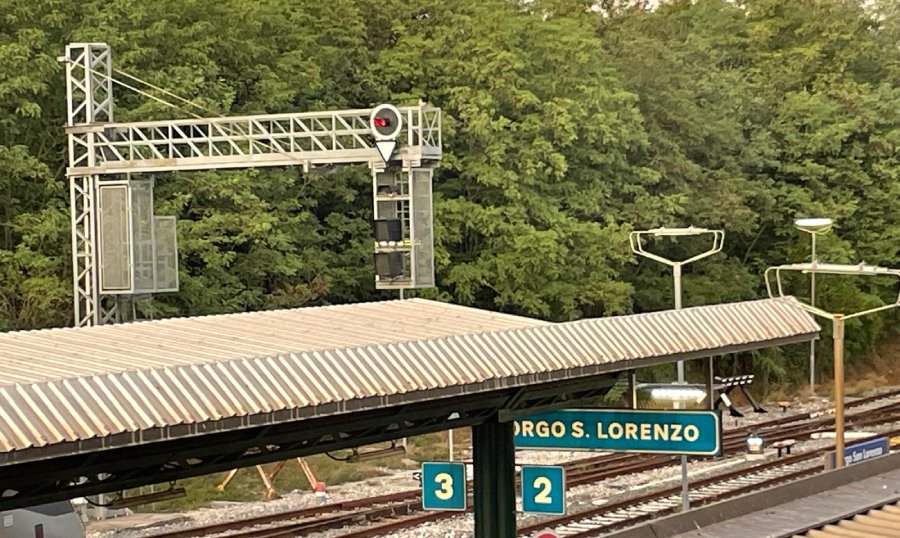 La stazione di Borgo San Lorenzo
