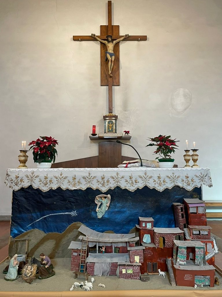 Le favelas nel presepio realizzato dai "Gorilla"