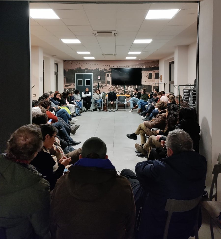 Un momento dell'assemblea