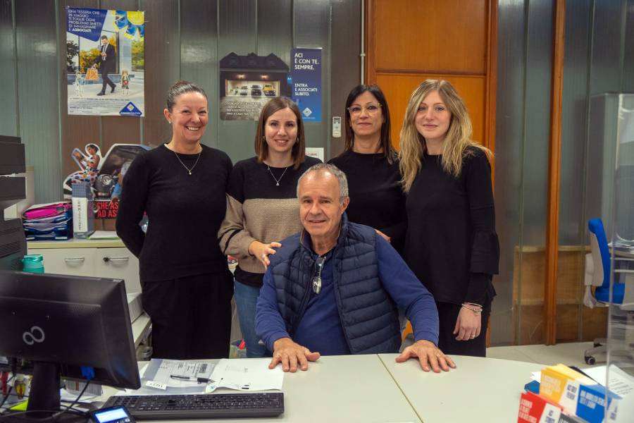 Il team "Aci Mugello"