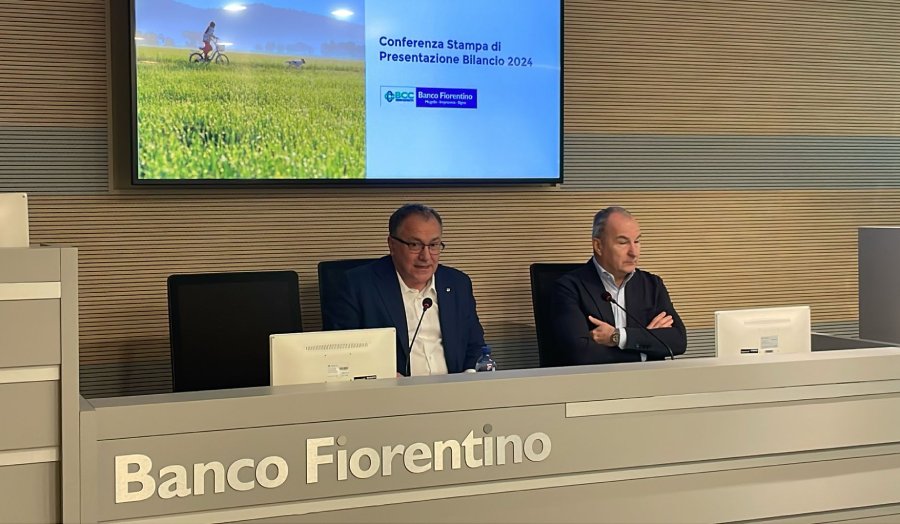Da sinistra il presidente Paolo Raffini e il direttore generale Davide Menetti
