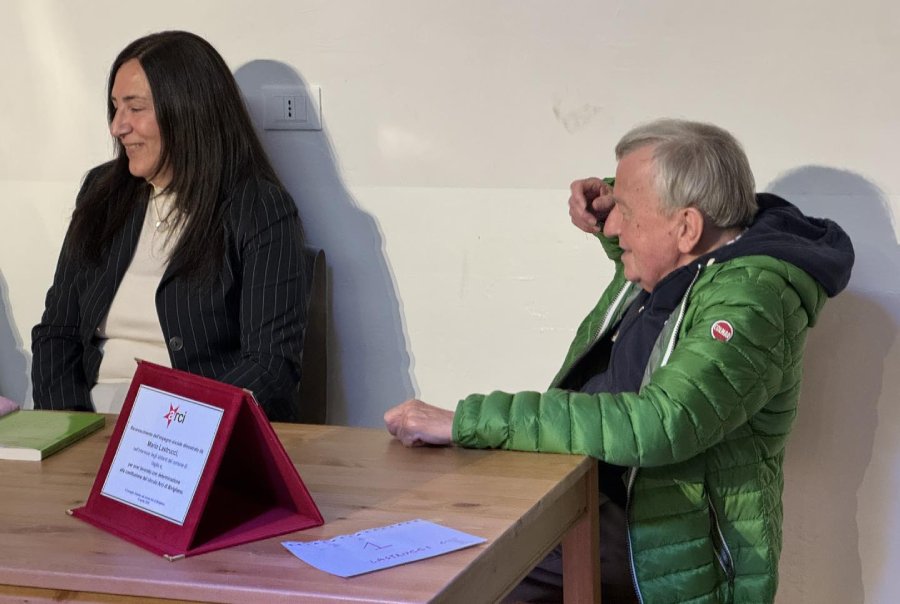 Da sinistra Sebastiana Gangemi e Mario Lastrucci