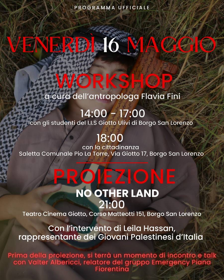 La locandina di venerdì