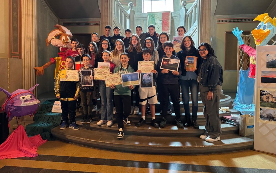 Alcuni dei giovani premiati