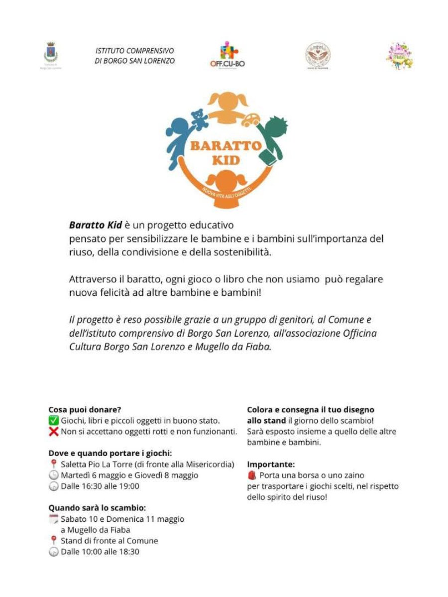 La locandina dell'iniziativa