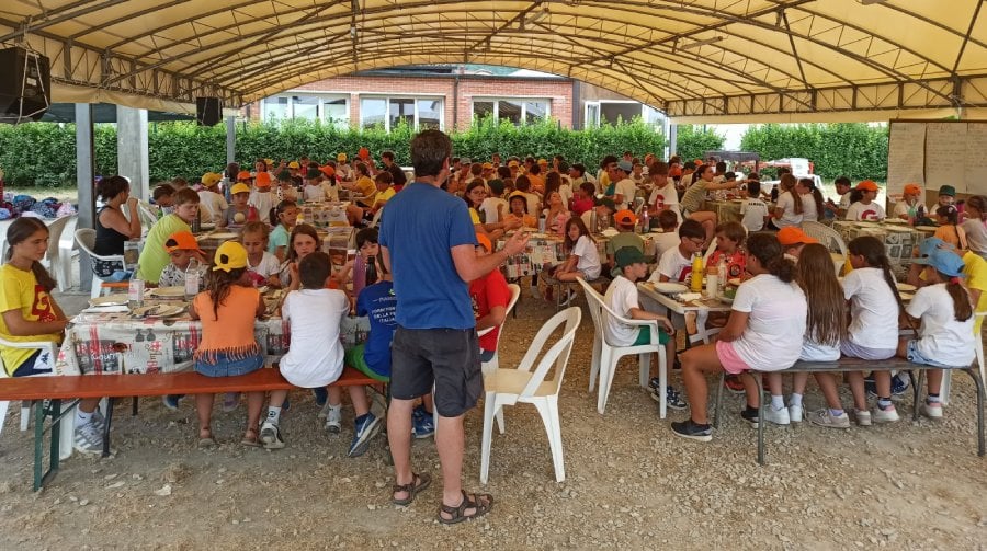 Un pranzo al Grest