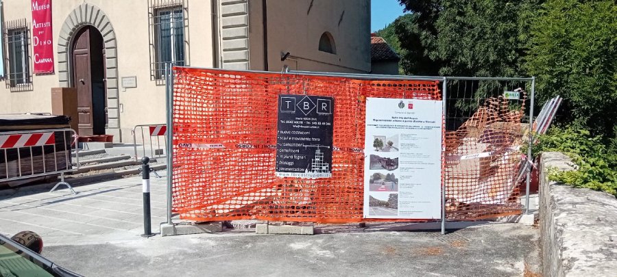 Cantiere aperto a Marradi