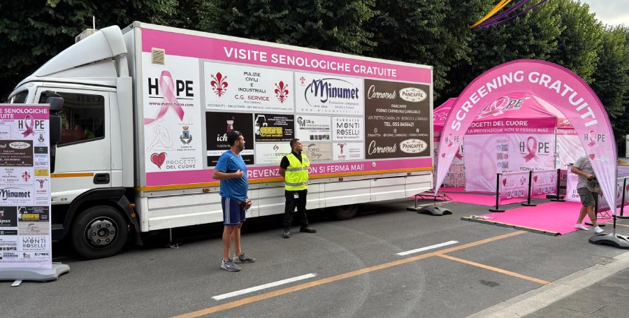 Screening gratuiti in piazza Dante a Borgo San Lorenzo