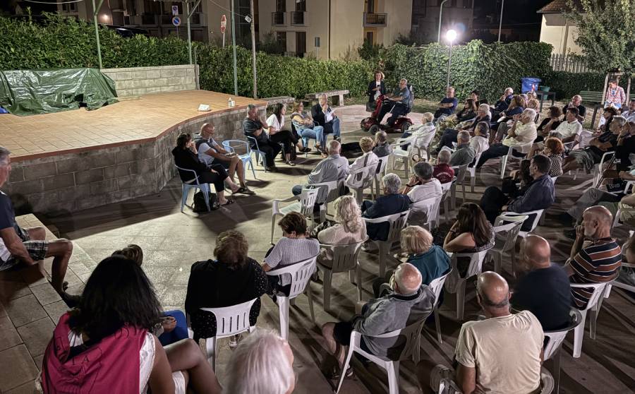 Il pubblico presente a Ronta