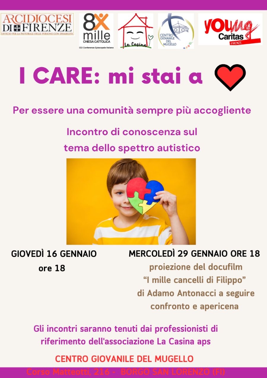 Il volantino dell'iniziativa da cui tutto è partito