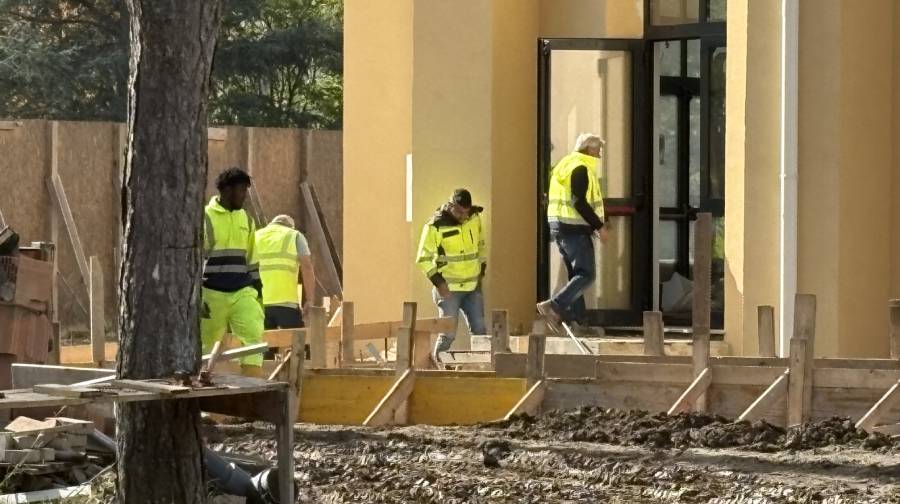 27 Ottobre, sopralluogo al cantiere da parte dei tecnici comunali