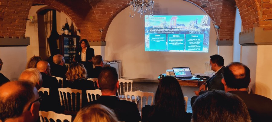 Un momento della presentazione