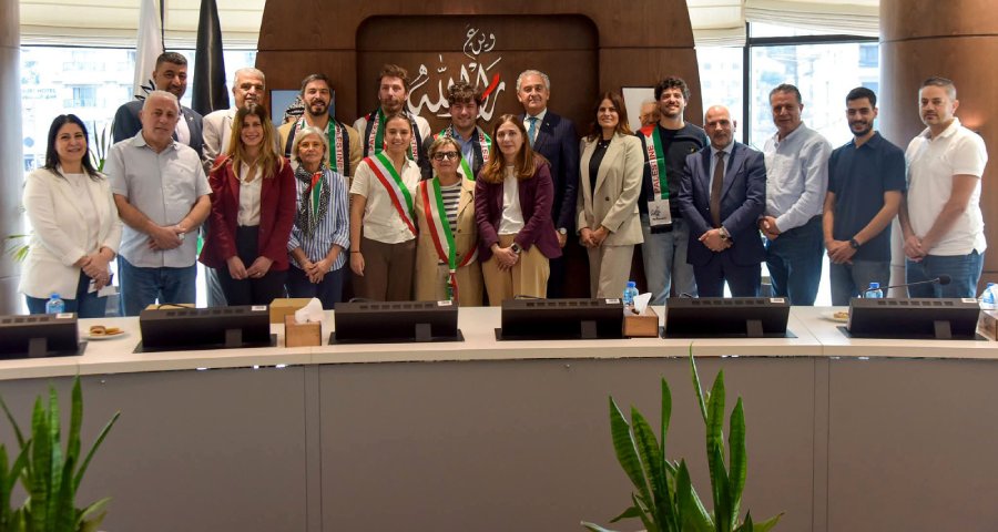 Alla municipalità di Ramallah