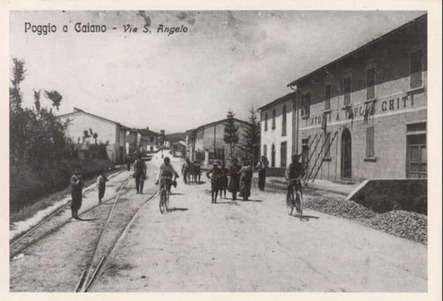 La prima tintoria, a Poggio a Caiano