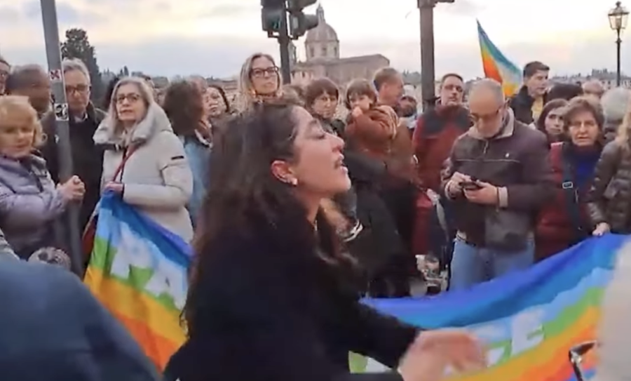 Leila Farahbakhsh duranta la manifestazione