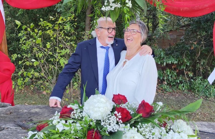 Luciano e Simonetta oggi