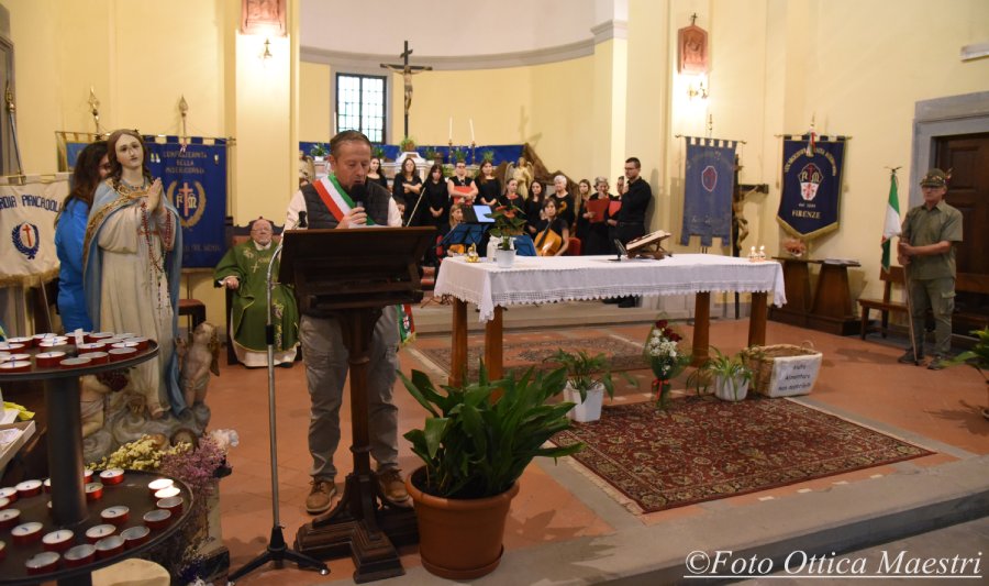 L'intervento del sindaco Buti