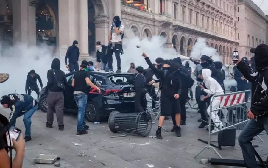 Immagine postata su Facebook da Nicola Turturro, consigliere comunale a Giovinazzo (Bari)