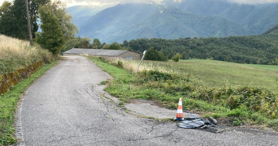 La strada dalla parte di Firenzuola